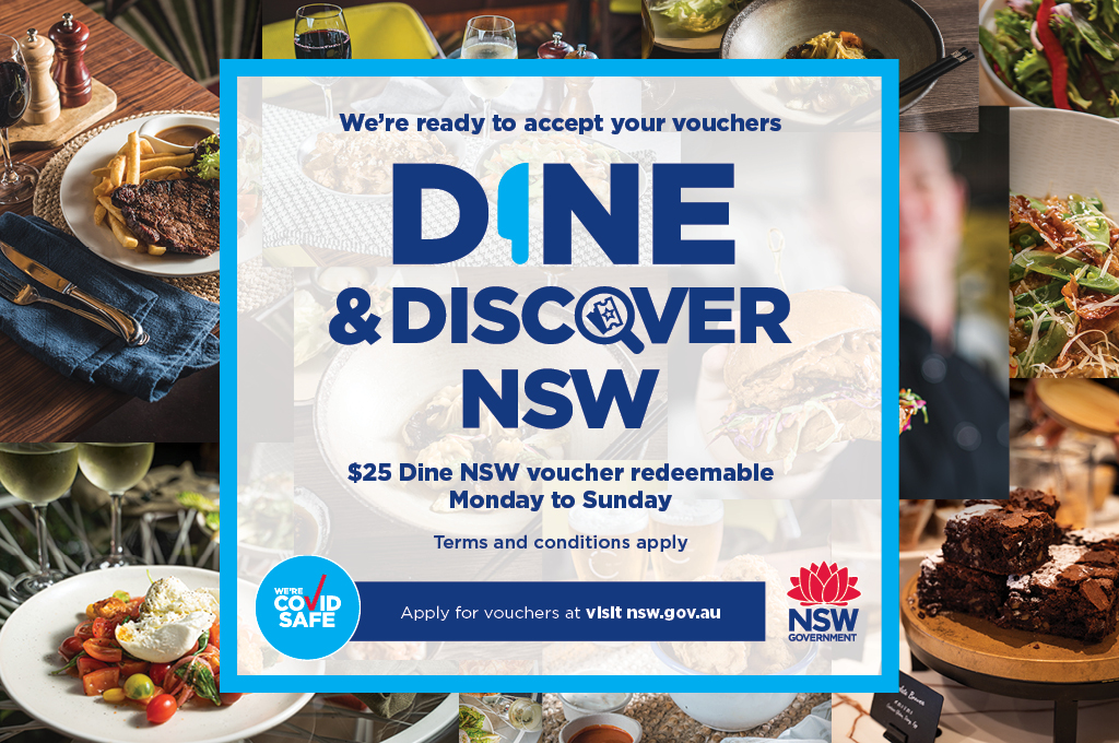 Use your Dine & Discover NSW Vouchers here – Campbelltown Catholic Club